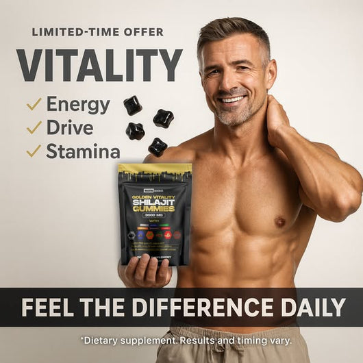 ASCEND® 3 in 1 Wellness Shilajit Gummies