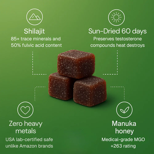 ASCEND® 3 in 1 Wellness Shilajit Gummies
